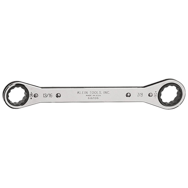 Klein Tools 68206 Ratcheting Box Wrench, 13/16-Inc