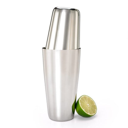 Barfly Superfly Tin Set Cocktail Shaker, (18 oz and 28 oz), Heavyweight Stainless, (M37161)