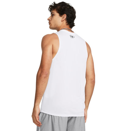 Under Armour Men's UA Tech Tank Shirt White