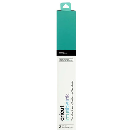 Cricut Infusible Ink Transfer 12x12 2pc BrightTeal