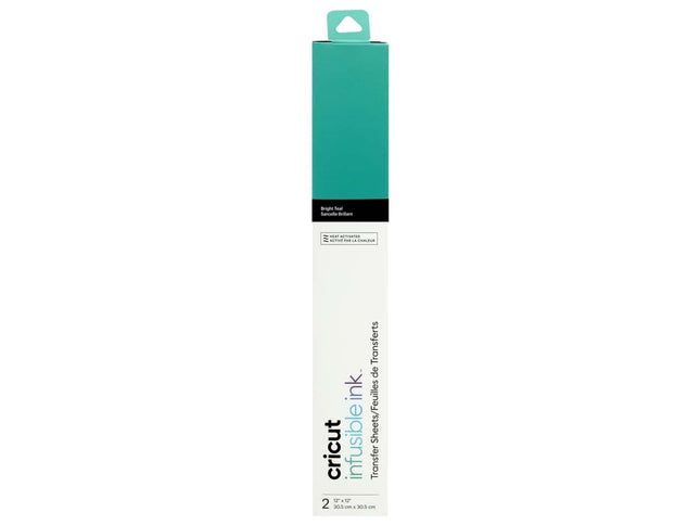 Cricut Infusible Ink Transfer 12x12 2pc BrightTeal