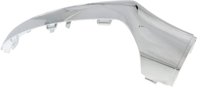 Pieza de repuesto Sherman compatible con moldura del parachoques delantero del lado del conductor de MERCEDES-BENZ C300 (Número de Partslink MB1046121)