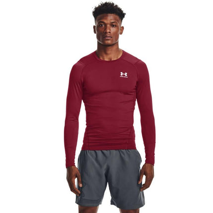 Camiseta de manga larga HeatGear de compresión Under Armour para hombre