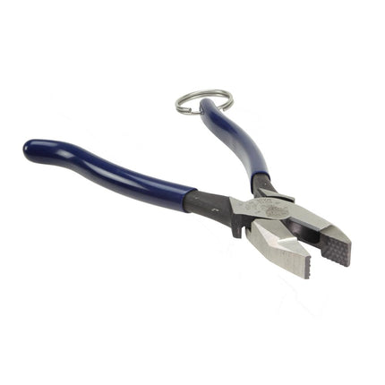 Klein Tools D2139STT High Leverage Pliers with Tether Ring
