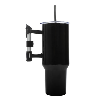 Bioworld Star Wars 40 Oz Stainless Steel Tumbler With Sculpted Lightsaber Handle