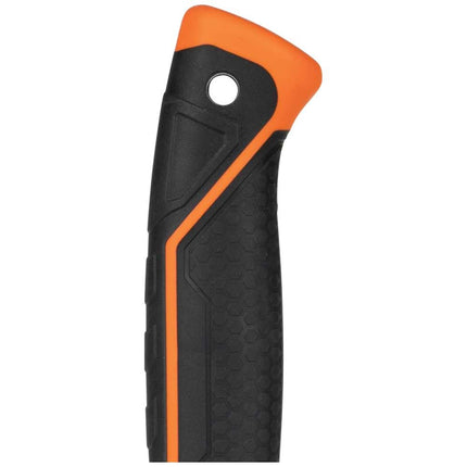 Klein Tools H80820 Straight-Claw Hammer, 20-Ounce, Fiberglass Non-Slip Shock Absorbing Grip Handle with Tether Hole, 13-Inch