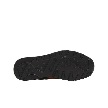 Reebok Men's Classic Nylon Sneaker, Hunter Green/Pump Orange/Vintage Chalk, 3 UK