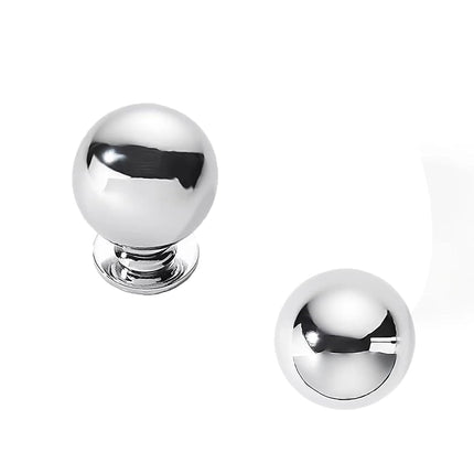 khtmeware 10 Pack 1 Inch Polished Chrome Cabinet K