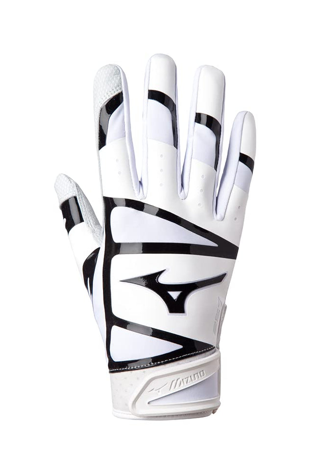 Mizuno F-257 Women's Softball Batting Glove, White