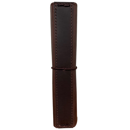 newestor Travelers Notebook Cover with Inner Pockets, Card Slots and Pen Holder, Standard Size, Dark Brown