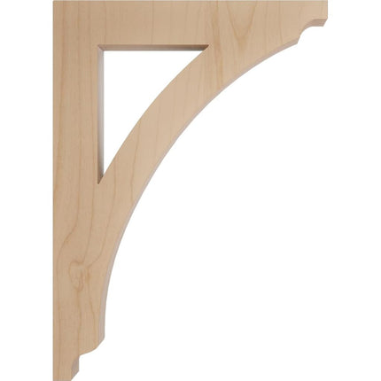 Ekena BKTW01X06X09THAL 1 3/4-Inch Width x 6 1/2-Inch Depth x 9-Inch Height Small Thorton Wood Bracket - Alder