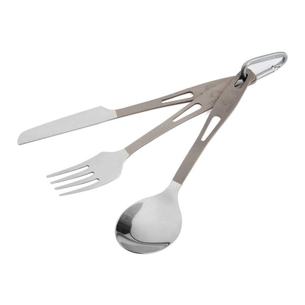 TOAKS SLV-02 Titanium 3-Piece Outdoor Cutlery Set