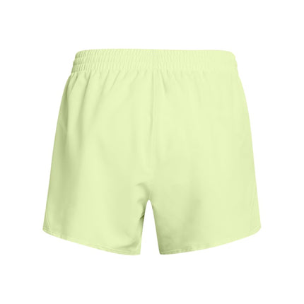 Under Armour Womens Fly by 3 Shorts Retro Green L