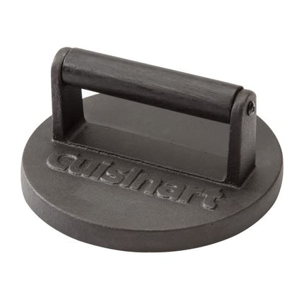 Cuisinart Cast Iron Smashed Burger Kit, 6" Patty, Nonstick False, Dishwasher Safe False