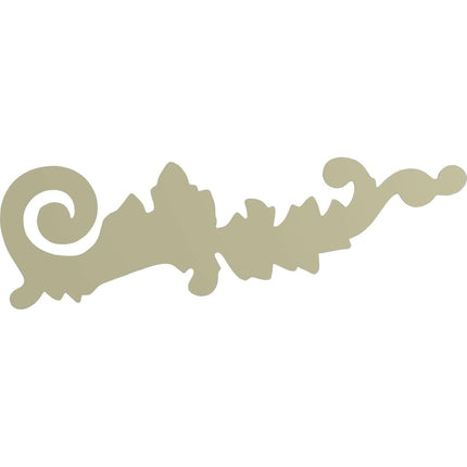 Ekena ONL15X05RB-L 15 3/4" W x 5 H x 1 1/8" P Robin Scroll Onlay, Left, Primed