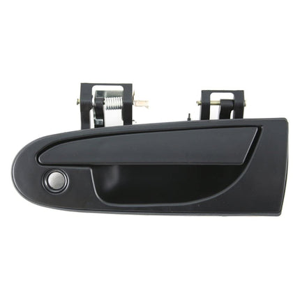 TRQ Left Exterior Door Handle Black Drivers Side