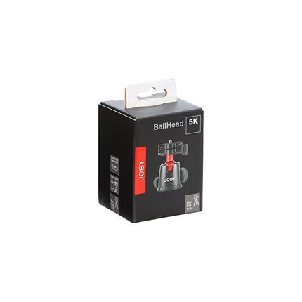 JOBY JB01514-BWW BallHead 5K, Professional BallHead, Arca-Swiss Compatible QR Plate for DSLR and CSC/Mirrorless Camera Up to 5 kg Payload