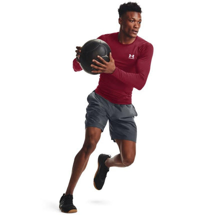 Camiseta de manga larga HeatGear de compresión Under Armour para hombre