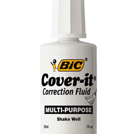1 X BIC 20ml / 0.7 fl. oz. Wite-Out Cover It Corre