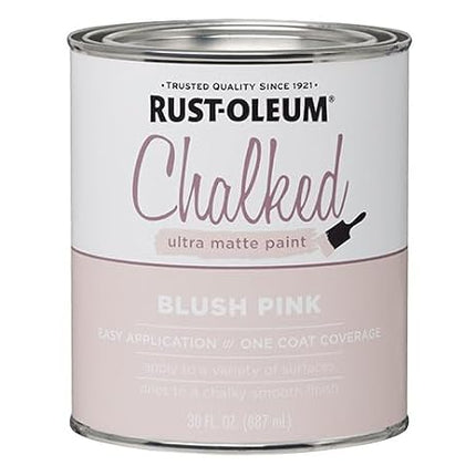 Rustoleum 285142 30 Oz Blush Pink Chalked Ultra Ma