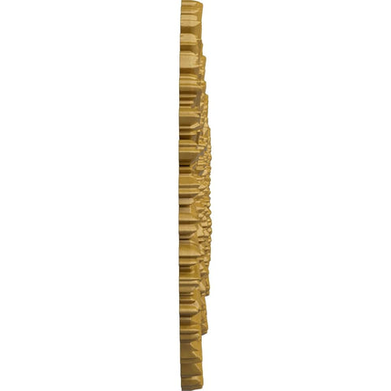 Ekena Millwork CM24ENIGS Eryn Ceiling Medallion, 24 3/4"OD x 3 1/4"ID x 1 7/8"P, Hand-Painted Iridescent Gold