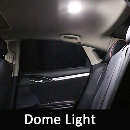 AWALITED Kit de luces LED interiores Sienna de 15 piezas, bombillas LED superbrillantes de mapa y domo de repuesto para todos los modelos Toyota Sienna 2011-2021
