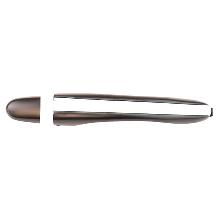 TRQ Front Exterior Door Handle Chrome & Black RH P