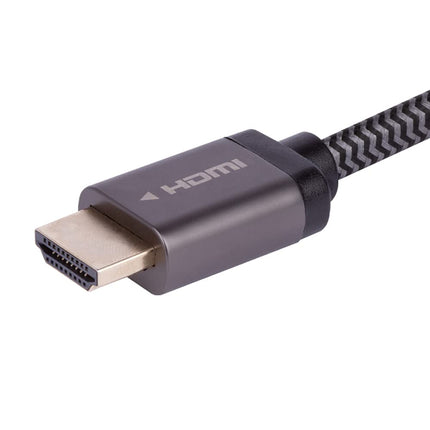 Monoprice 8K Certified Braided Ultra High Speed HDMI 2.1 Cable - 15 Feet - Black | 48Gbps, Compatible With Sony PS 5, PS 5 Digital Edition, Xbox Series X, and Xbox Series S