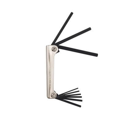 KLEIN TOOLS 70591 Folding Hex Key Set, 9-Key, SAE Sizes