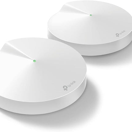 TP-Link Deco Whole Home Mesh WiFi System (Deco M5) – Up to 3,800 Sq. Ft. Coverage, WiFi Router/WiFi Extender Replacement, AC1300 Gigabit Ports, Parental Controls/Anitivirus, Seamless Roaming, 2-Pack