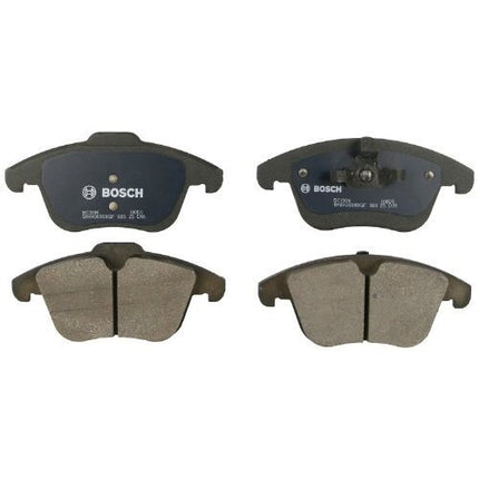Bosch BC1306 QuietCast Premium Ceramic Disc Brake Pad Set For Select Land Rover LR2, Range Rover Evoque; Volvo S60, S80, V60, V70, XC70; Front