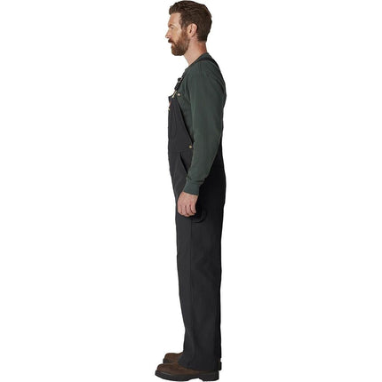 Dickies Men's Bib Overall, Rinsed Black, 36W / 32L