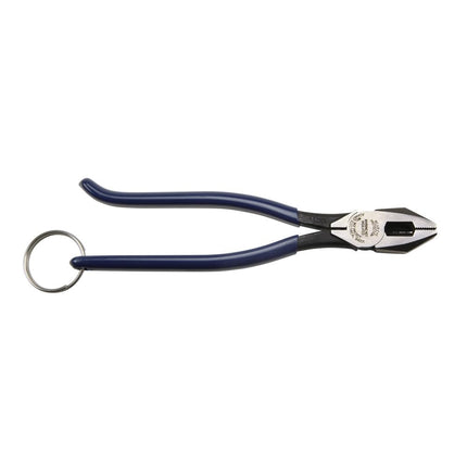 Klein Tools D2017CSTT Slim Ironworker Pliers with Tether Ring