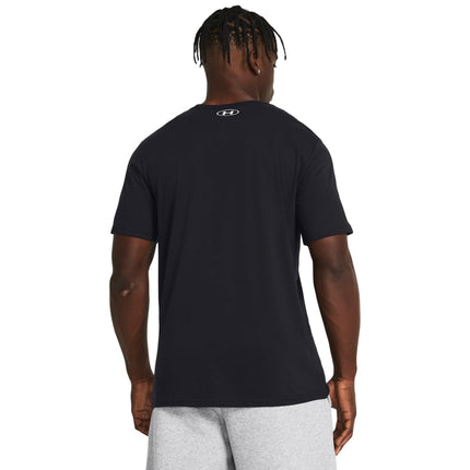 Under Armour Men's Global Foundation Short Sleeve T Shirt, (001) Black / Red / White, XXL Tall