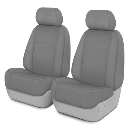 Covercraft Carhartt SeatSaver Custom Seat Covers | SSC2459CAGY | 1st Row Bucket Seats | Compatible with Select Dodge Ram Models, Gravel