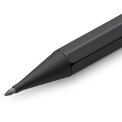 Kaweco SPECIAL S Mechanical Pencil Black 2.0 mm I Lead Pencil Made of Aluminium I Push Lead Pencil 10.5 cm I Refillable Pencil without Eraser