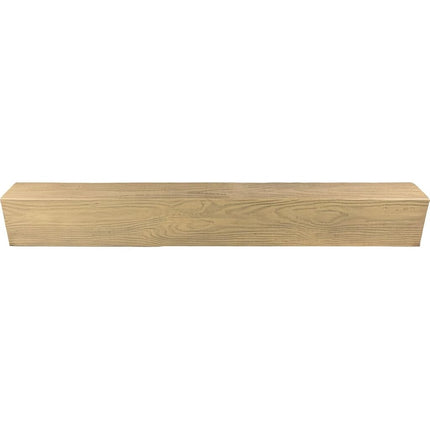 Heritage Timber MENA Faux Wood Beam, 3-Sided (U-Beam), 3 1/2"W x 3 1/2"H x 72"L, Natural White Oak Finish