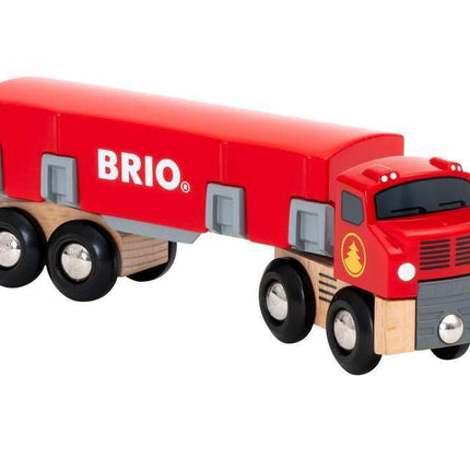 BRIO World Lumber Truck Toy Vehicle for Kids Age 3 Years Up