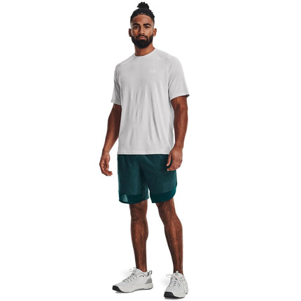 Camiseta de manga corta Under Armour Velocity Jacquard L Gris