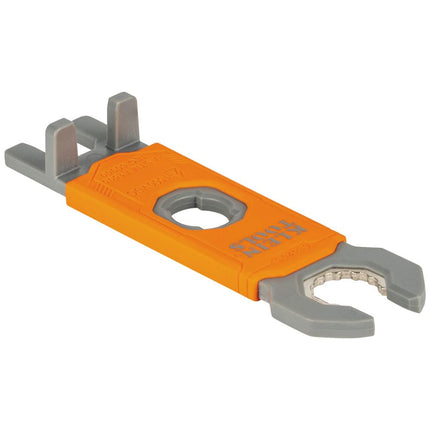 KLEIN TOOLS 68426S Solar Panel Insulating Wrench, Assembly and Disassembly Tool for MC4 Style PV Connectors, 2-Piece
