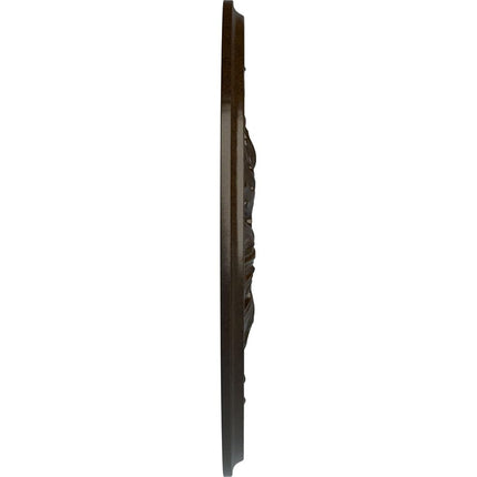 Ekena Millwork CM12LEBZS 12 3/4"OD X 7/8"P Legacy Acanthus Ceiling Medallion Fits Canopies Up to 3 1/2", Bronze