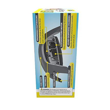 Tetra Aquarium Air Pump, Whisper for 20 Gallon Fish Tank