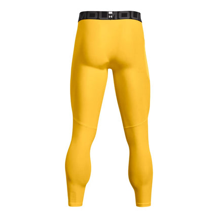 Under Armour Mallas HeatGear Armour para Hombre, (790) Taxi / / Negro, 4XG