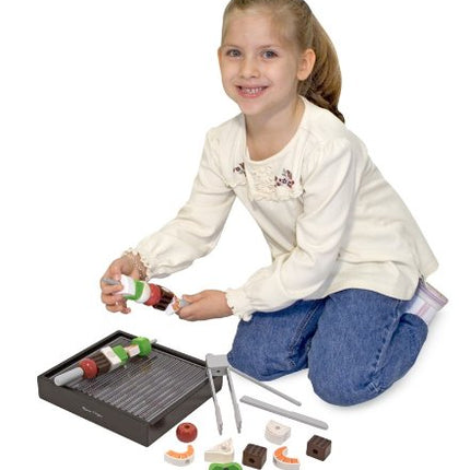 Sablon Melissa & Doug Set de Parrilla (17 Piezas) 4024
