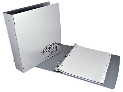 Saunders Recycled Aluminum Ring Binder, 2-Inches Spine, Letter Size, 8.5 x 12-Inches, 1 Binder (00605)