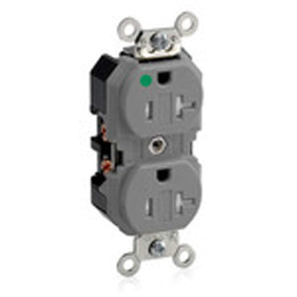 Leviton 8300-SGG 20 Amp, 125 Volt, Extra Heavy Dut