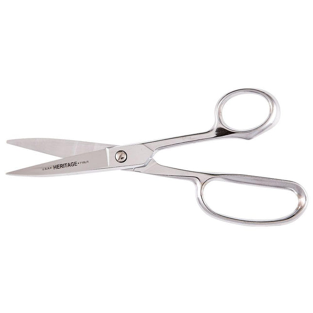 Klein Tools 718LR Heavy Duty Shear with Large Ring, 8-5/8-Inch