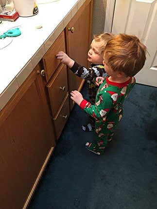 Child Safety Magnetic Cabinet Locks - 20 Pack Children Proof Cupboard Baby Locks Latches with 3M Adhesive for Cabinets & Drawers and Screws Fixed for Durable Protection (Optional) 3 Keys