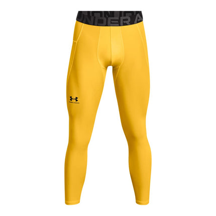 Under Armour Mallas HeatGear Armour para Hombre, (790) Taxi / / Negro, 4XG