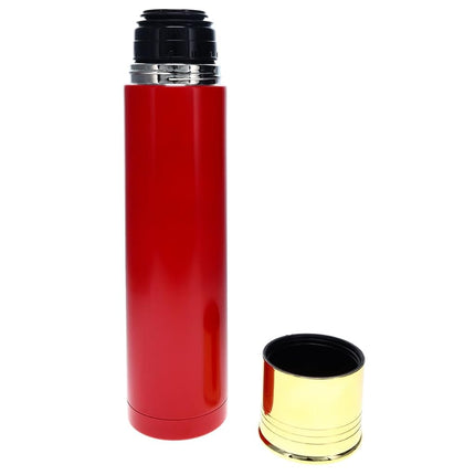 BlackCanyon Gear BCG32RED 32-Ounce Shotshell Insulated Water Bottle Thermo Birdshot Coffee Tumbler for Hunters Hunting Accessory Red
